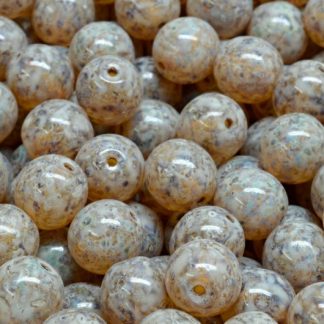 Round Druck Beads 8x8mm (111-19001-08x08-00030-86800-33312)