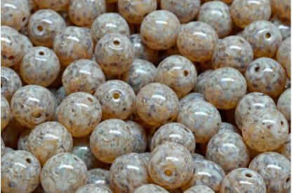 Round Druck Beads 8x8mm (111-19001-08x08-00030-86800-33312)