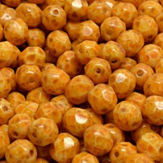 Firepolished Round Beads 6mm (151-19001-06x06-03000-86800-33302)