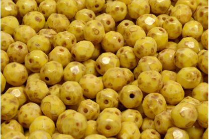 Firepolished Round Beads 6mm (151-19001-06x06-03000-86800-33303)