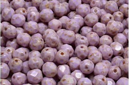 Firepolished Round Beads 6mm (151-19001-06x06-03000-86800-33305)