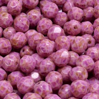 Firepolished Round Beads 6mm (151-19001-06x06-03000-86800-33306)