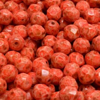 Firepolished Round Beads 6mm (151-19001-06x06-03000-86800-33307)