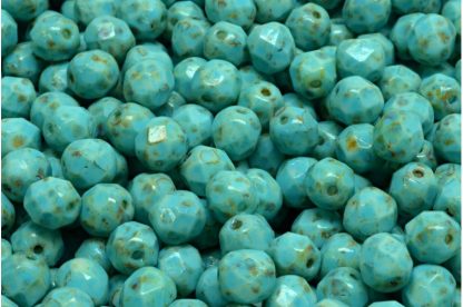 Firepolished Round Beads 6mm (151-19001-06x06-03000-86800-33309)
