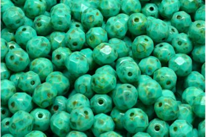 Firepolished Round Beads 6mm (151-19001-06x06-03000-86800-33310)