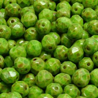 Firepolished Round Beads 6mm (151-19001-06x06-03000-86800-33311)