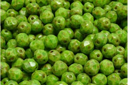 Firepolished Round Beads 6mm (151-19001-06x06-03000-86800-33311)