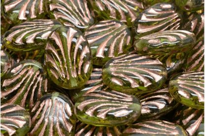 Oval With Lines 17x12mm (111-95017-17x12-50230-54318)