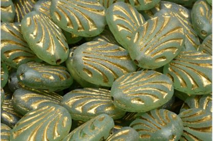 Oval With Lines 17x12mm (111-95017-17x12-50500-84100-54302)