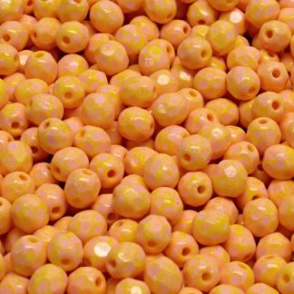 Firepolished Round Beads 4mm (151-19001-04x04-83120-33304)