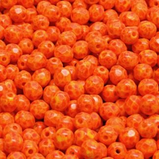 Firepolished Round Beads 4mm (151-19001-04x04-83120-33307)