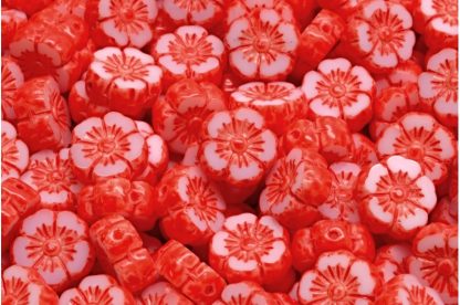 TCB Hawaian Flowers 10x10mm (991-01202-10x10-02010-33307)