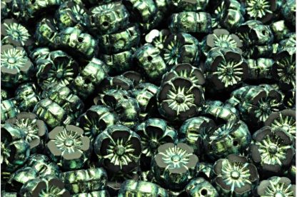 TCB Hawaian Flowers 8x8mm (991-01202-08x08-23980-86922)