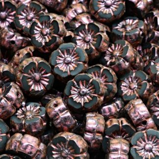 TCB Hawaian Flowers 8x8mm (991-01202-08x08-23980-86944)