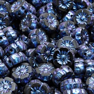 TCB Hawaian Flowers 8x8mm (991-01202-08x08-23980-86966)