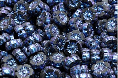 TCB Hawaian Flowers 8x8mm (991-01202-08x08-23980-86966)