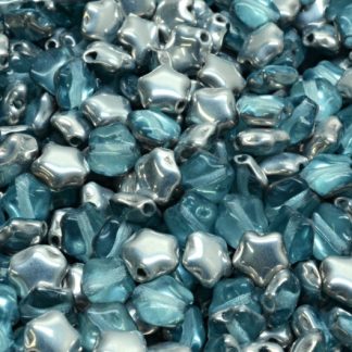 Flat Star Beads 6x6mm (111-30380-06x06-60000-27001)