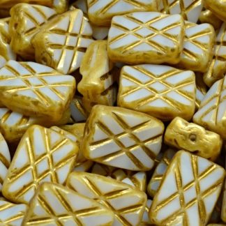 TCB Designed Rectangle Beads 12x8mm (991-99111-12x08-03000-86720)