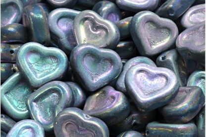 Heart Beads 14x12mm (111-77779-12x14-00030-27003-28703)