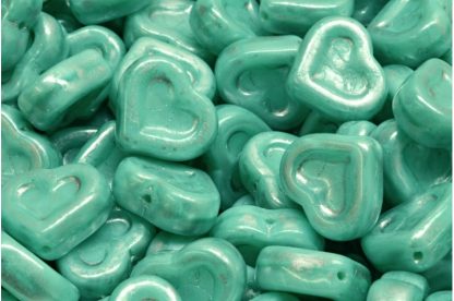 Heart Beads 14x12mm (111-77779-12x14-54210-86700)