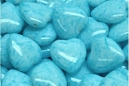 Heart Beads 15x16mm Side Hole (111-33268-15x16-02010-34308)
