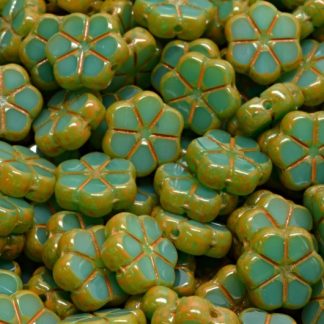 TCB Flower Beads 10x10mm (991-99127-10x10-52020-33302)