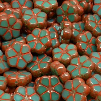 TCB Flower Beads 10x10mm (991-99127-10x10-52020-33307)