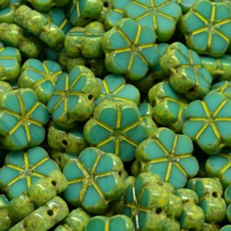 TCB Flower Beads 10x10mm (991-99127-10x10-63130-86800-33303)