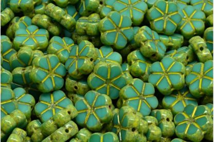 TCB Flower Beads 10x10mm (991-99127-10x10-63130-86800-33303)