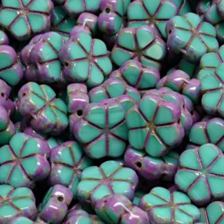 TCB Flower Beads 10x10mm (991-99127-10x10-63130-86800-33306)