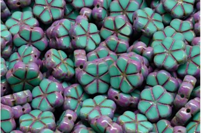 TCB Flower Beads 10x10mm (991-99127-10x10-63130-86800-33306)