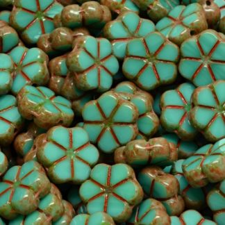 TCB Flower Beads 10x10mm (991-99127-10x10-63130-86800-33307)