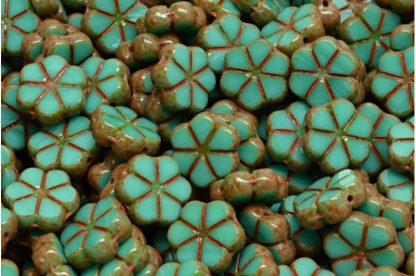 TCB Flower Beads 10x10mm (991-99127-10x10-63130-86800-33307)