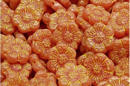 Boho Flower Beads 14x14mm (111-33020-14x14-R0932-33303)