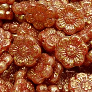 Boho Flower Beads 14x14mm (111-33020-14x14-R0932-86720)