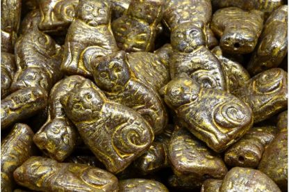 Cat beads 17x11mm (111-95013-17x11-R0001-34302)