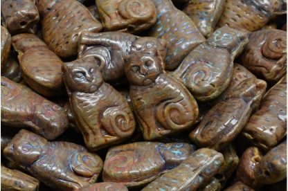 Cat beads 17x11mm (111-95013-17x11-R0001-86800)