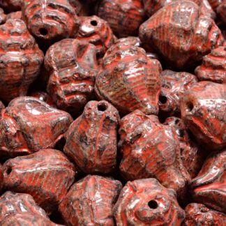 Murex Shell Beads 15x12mm (111-95009-15x12-23980-86800-33307)