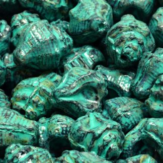Murex Shell Beads 15x12mm (111-95009-15x12-23980-86800-33310)