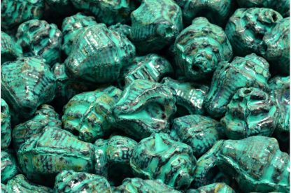Murex Shell Beads 15x12mm (111-95009-15x12-23980-86800-33310)
