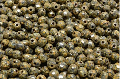 Firepolished Round Beads 4mm (151-19001-04x04-23980-86800-33302)