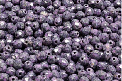 Firepolished Round Beads 4mm (151-19001-04x04-23980-86800-33306)