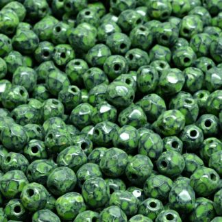 Firepolished Round Beads 4mm (151-19001-04x04-23980-86800-33311)
