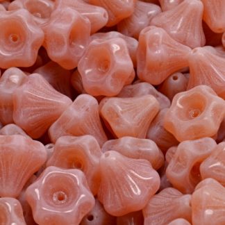 Flower Bell Beads 9x9mm (111-95003-09x09-71010)