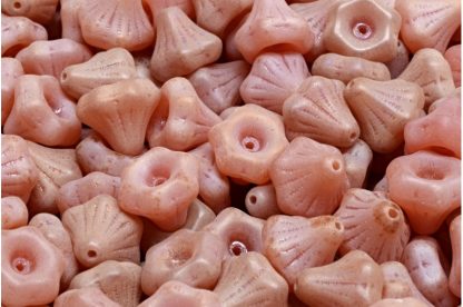 Flower Bell Beads 9x9mm (111-95003-09x09-71010-84100-21415)