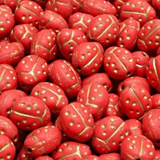Ladybird beads 10x7mm (111-30441-10x07-93180-84100-54302)