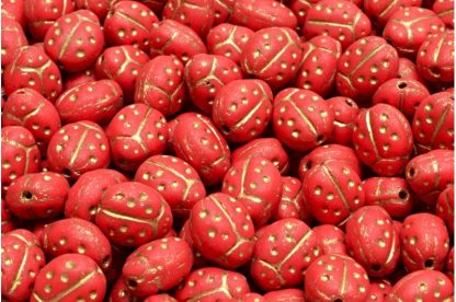 Ladybird beads 10x7mm (111-30441-10x07-93180-84100-54302)