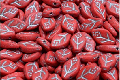Cherry Leaf Beads 7x12mm (111-01049-07x12-93220-84100-54301)