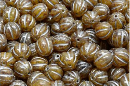 Melon Beads 8x8mm (111-19201-08x08-R0812-86800-54301)