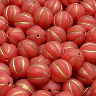 Melon Beads 8x8mm (111-19201-08x08-R0932-84100-54302)